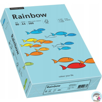 Papier ksero A4 80g RAINBOW R84 morski 88042717