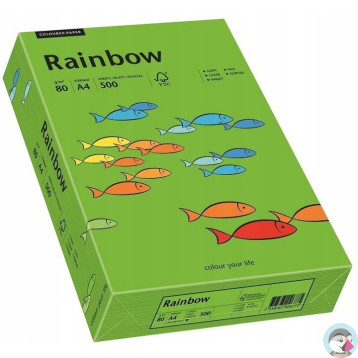 Papier ksero A4 80g RAINBOW R78 ciemnozielony 88042673