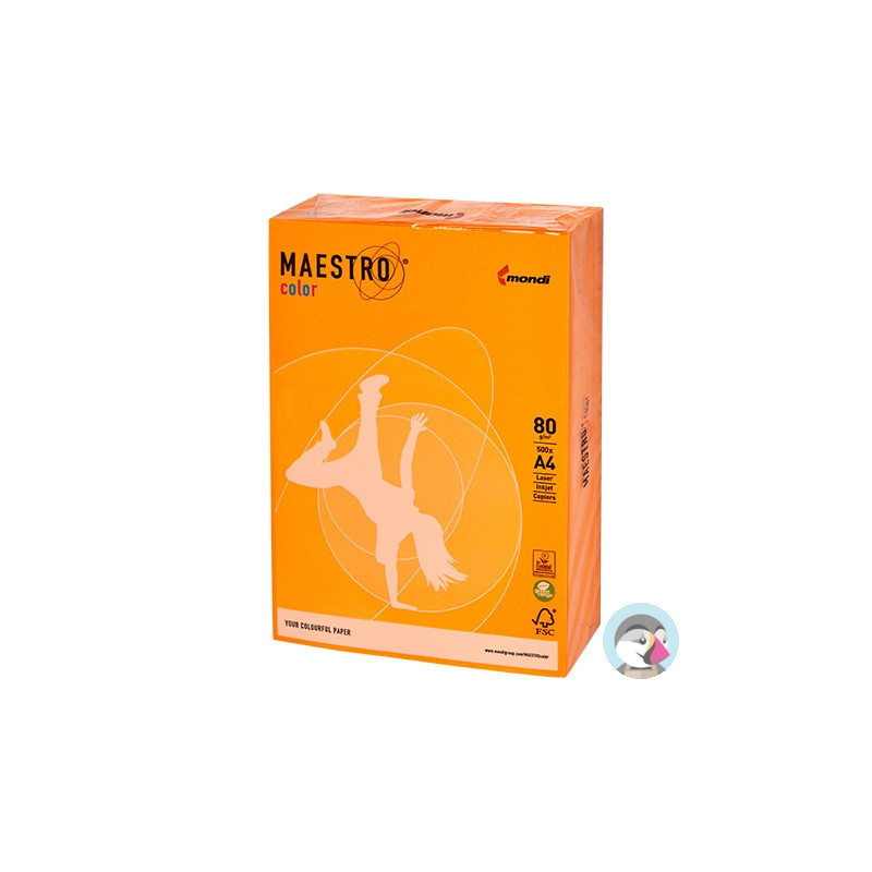 Papier ksero A4 80g MAESTRO COLOR AG10 Trendy złota patyna