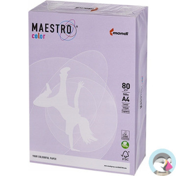 Papier ksero A4 80g MAESTRO COLOR LA12 Trendy lavenda/ametyst