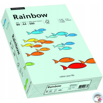 Papier ksero A4 80g RAINBOW R82 jasnoniebieski 88042695