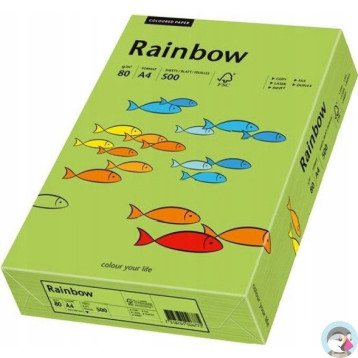 Papier ksero A4 80g RAINBOW R76 zielony 88042651