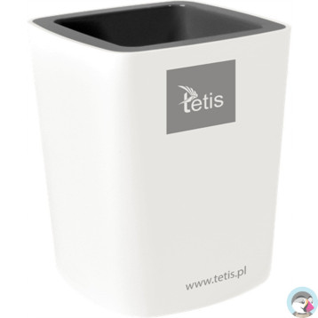 Przybornik na długopisy szary BV405-S TETIS
