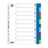 Przekładki A4 MAXI 1-10 kolor PP numeryczne 100205095 OXFORD