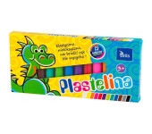 Plastelina 12kol.15g KP001-D TETIS