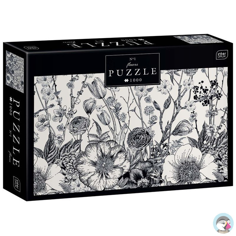 Puzzle 1000 Flowers 1 PUZ1000FLO1 INTERDRUK