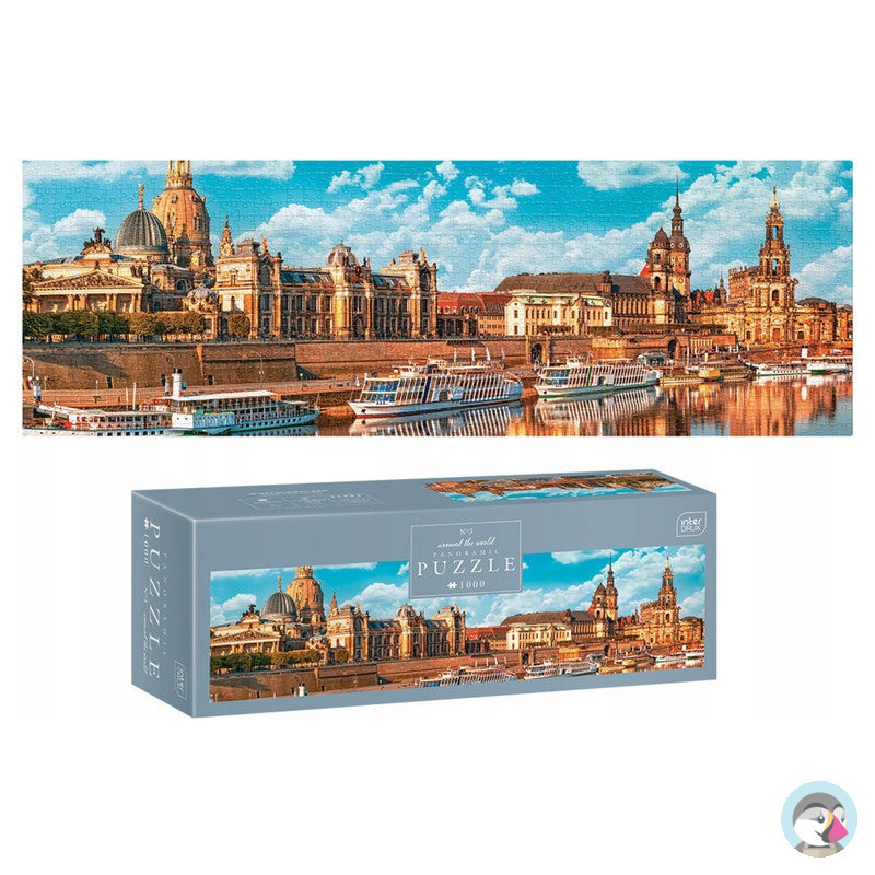 Puzzle panoramiczne 1000 Around the World 3 PUZPA1000AR3 INTERDRUK