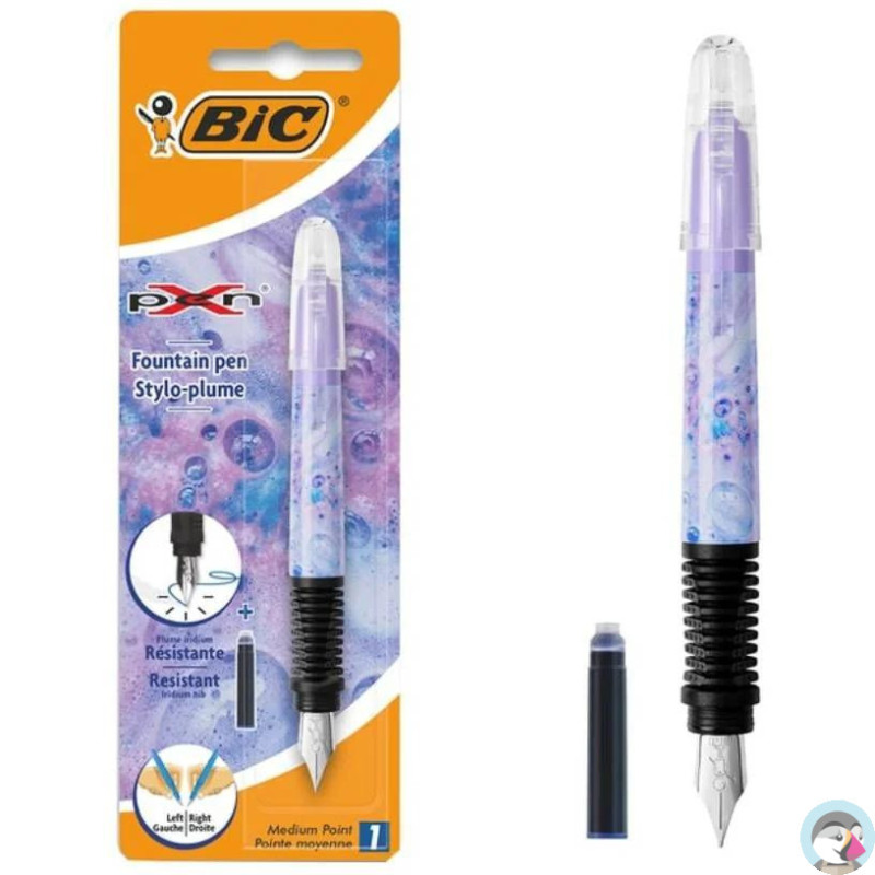 Pióro wieczne XPen Decor niebiesko-fioletow 9452254 BIC