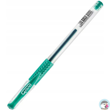 Pióro żelowe GR101 zielony 160-1028 GRAND