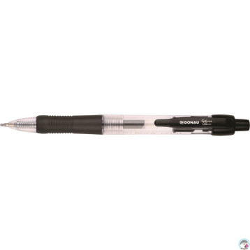 Długopis żelowy z gumowym uchwytem czarny 7344001PL-01 BIELLA