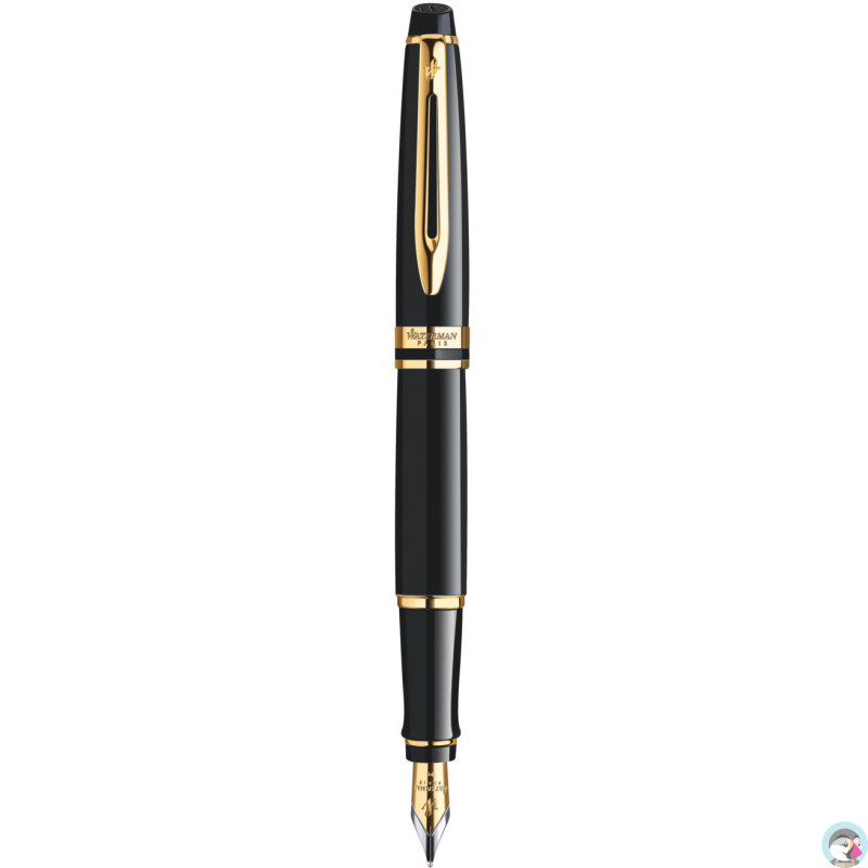 Pióro wieczne EXPERT FP błyszcząco czarne GT WATERMAN S0951640