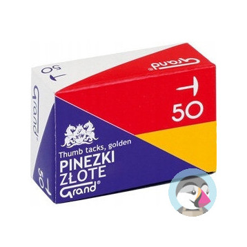 Pinezka złota G50 (10) GRAND 110-1377