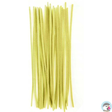 Druty pluszowe 30cm żółte (neonowe) DPK-05 ALIGA