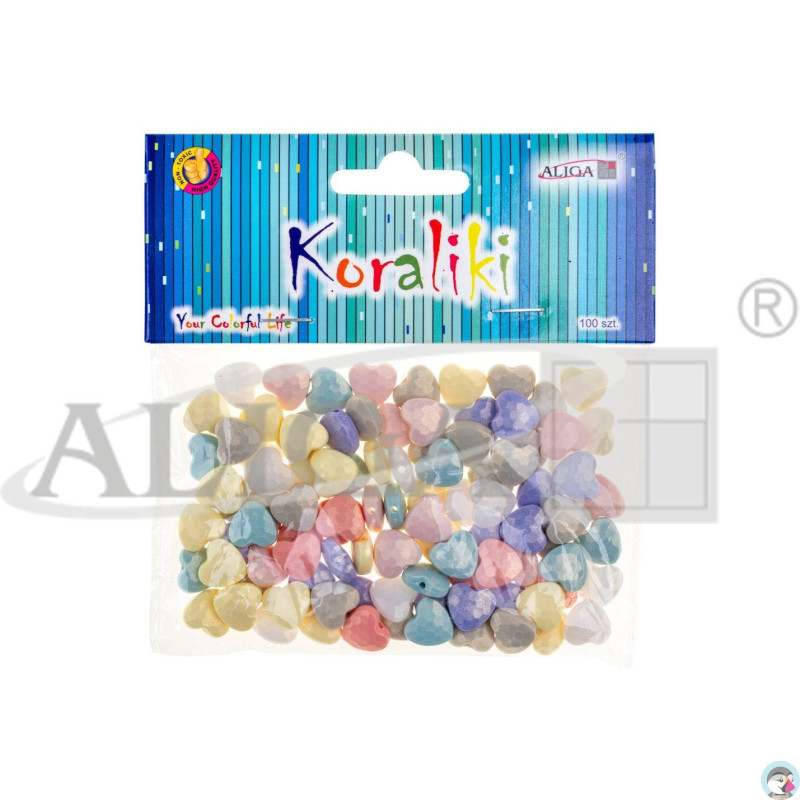 Koraliki SERCA 100 sztuk PJ-5693 ALIGA