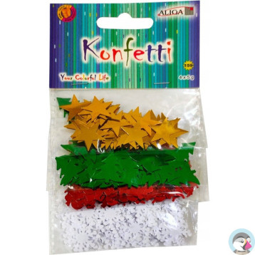 Konfetti MT-7790 mix kształtów 20g ALIGA