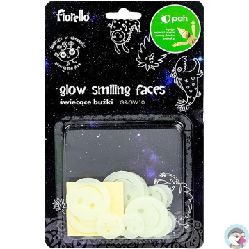Ozdoby fluorescencyjne BUŹKI miks 25szt. GR-GW10 170-2806 FIORELLO