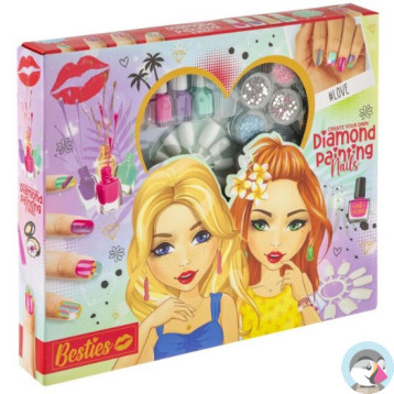 Zestaw do zdobienia paznokci 140040 BESTIES