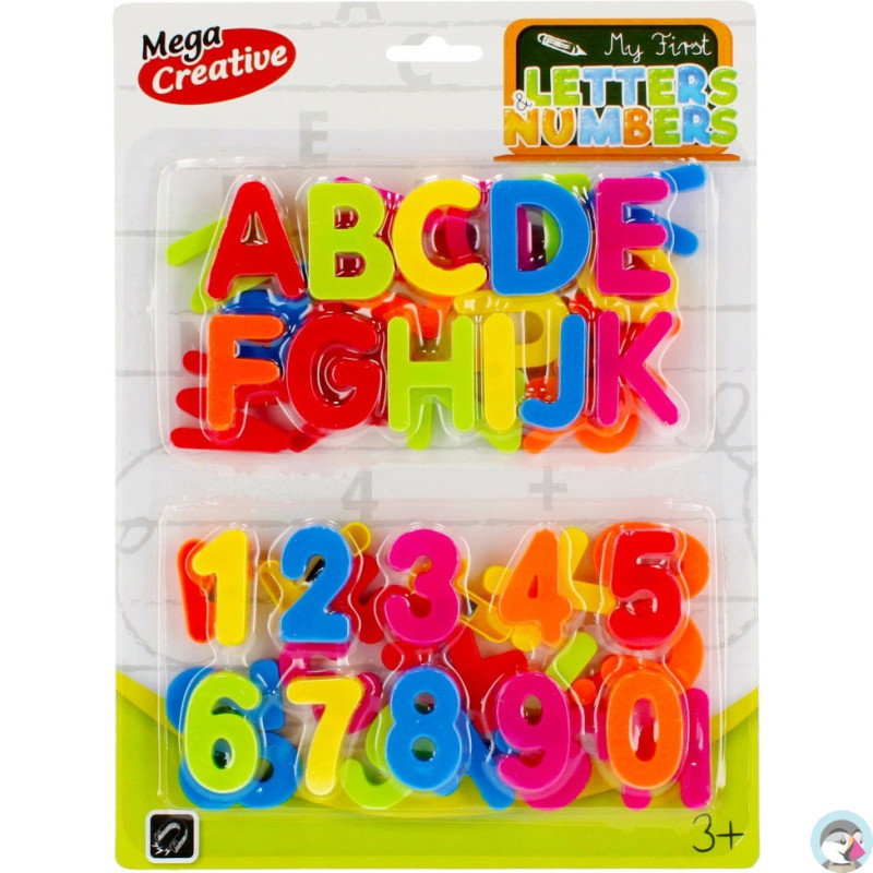 Literki i Cyferki magnetyczne Mega Creative 462721