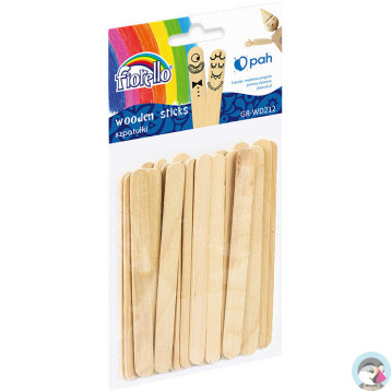 Ozdoby drewniane szpatułki 24szt. GR-WD212 FIORELLO 170-2610