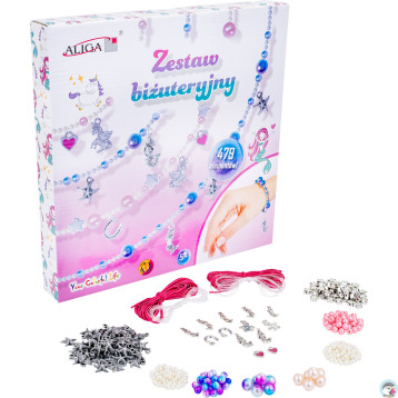 Zestaw kreatywny BIŻUTERYJNY 479 el. ZWB-880 ALIGA