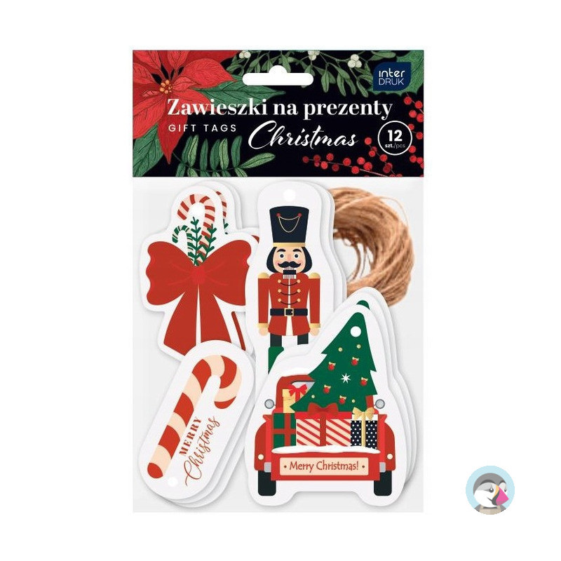 Zawieszki na prezenty CHRISTMAS INTERDRUK