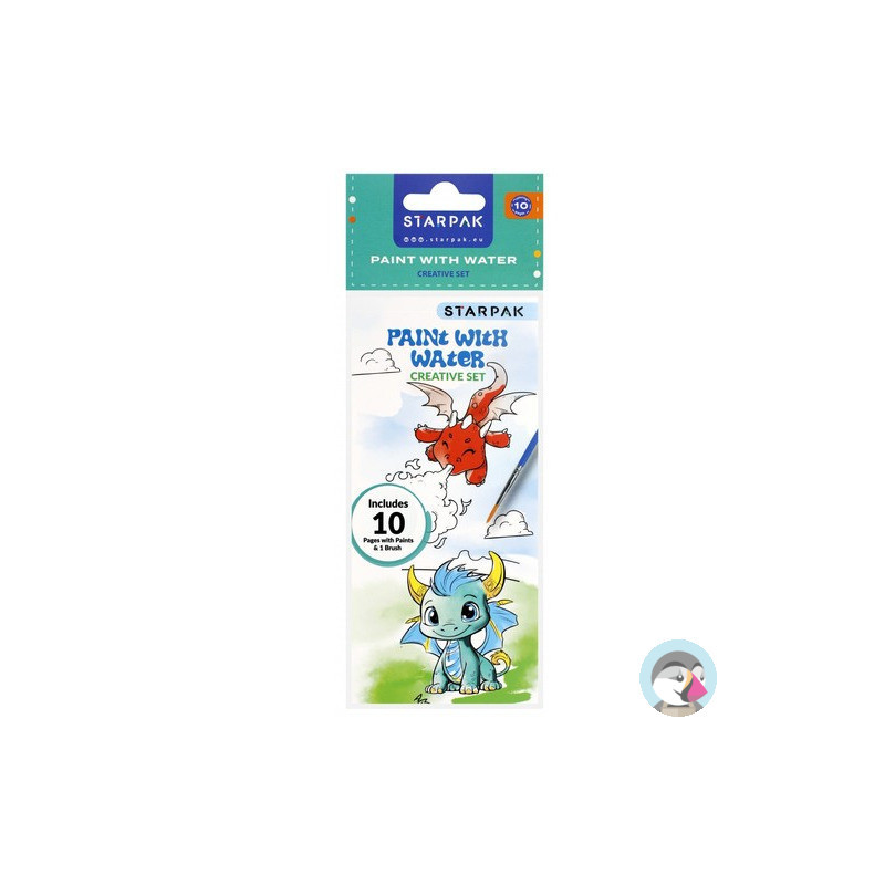 Zestaw kreatywny malowanie wodą BOY 529935 STARPAK