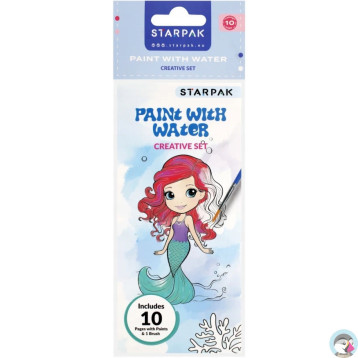 Zestaw kreatywny malowanie wodą GIRL 529934 STARPAK