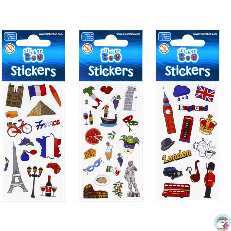 Naklejki 66x180 S-BOO EUROPA TRAVEL 489559