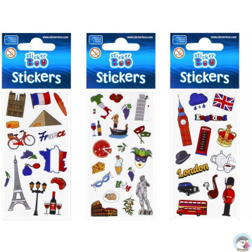 Naklejki 66x180 S-BOO EUROPA TRAVEL 489559