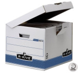 Pudło archiwizacyjne WOODGRAIN niebieskie (2szt) 0061001 FELLOWES