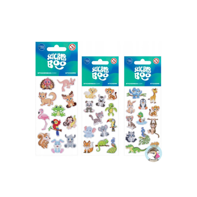 Naklejki 66x180 S-BOO Sweet Animals 541701