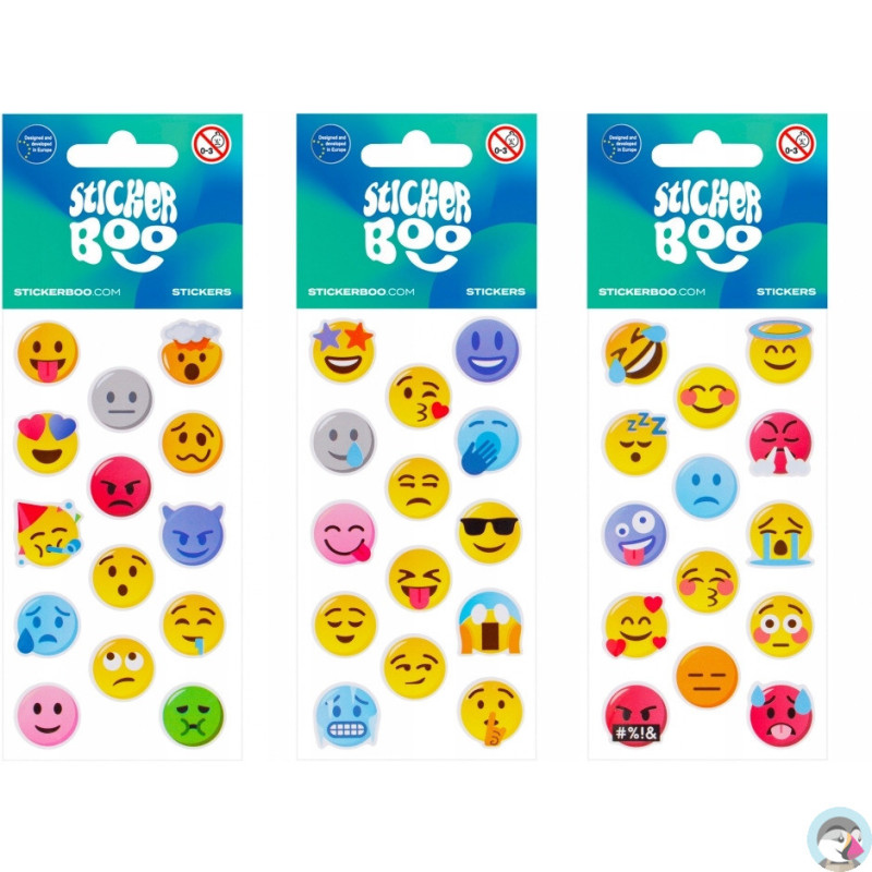 Naklejki 66x180 S-BOO Emotikony 3 534614