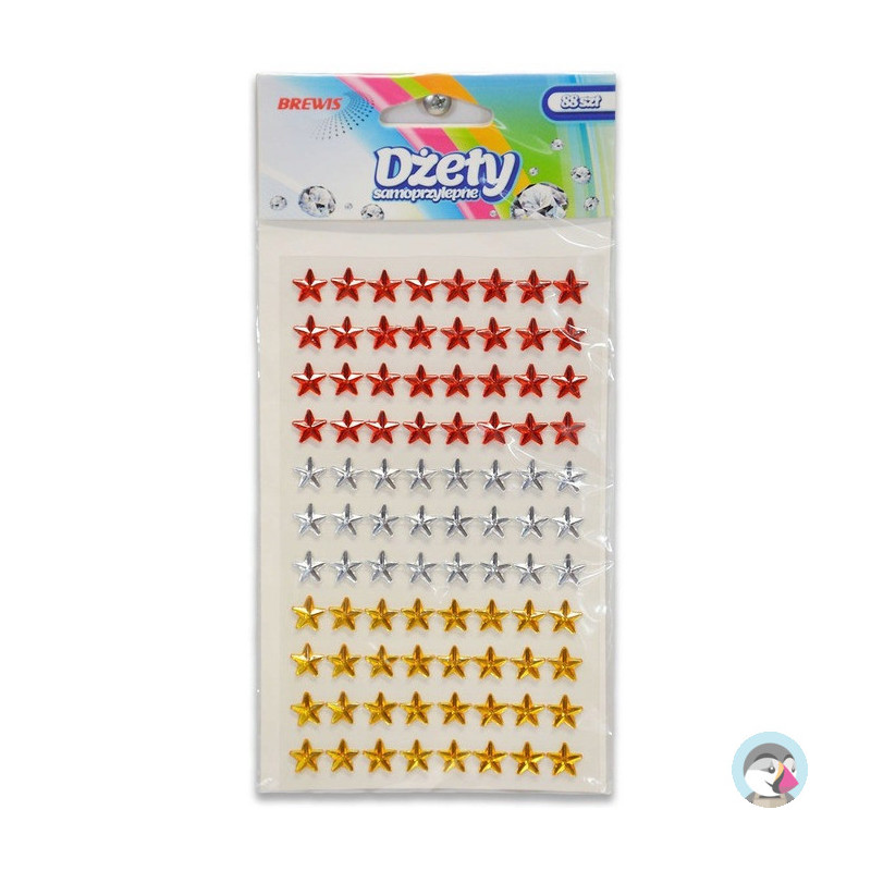 Dżety samoprzylepne gwiazdki DSX4 BREWIS