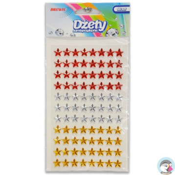 Dżety samoprzylepne gwiazdki DSX4 BREWIS