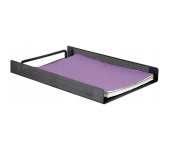 Półka na dokumenty ROLODEX Punched Metal czarna S0795030