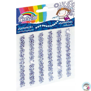 Diamenciki samoprzylepne fioletowe paski GR-DS07 170-2403 FIORELLO