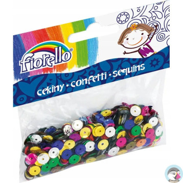 Cekiny konfetti FIORELLO kółka łamane GR-C14-7 170-2241