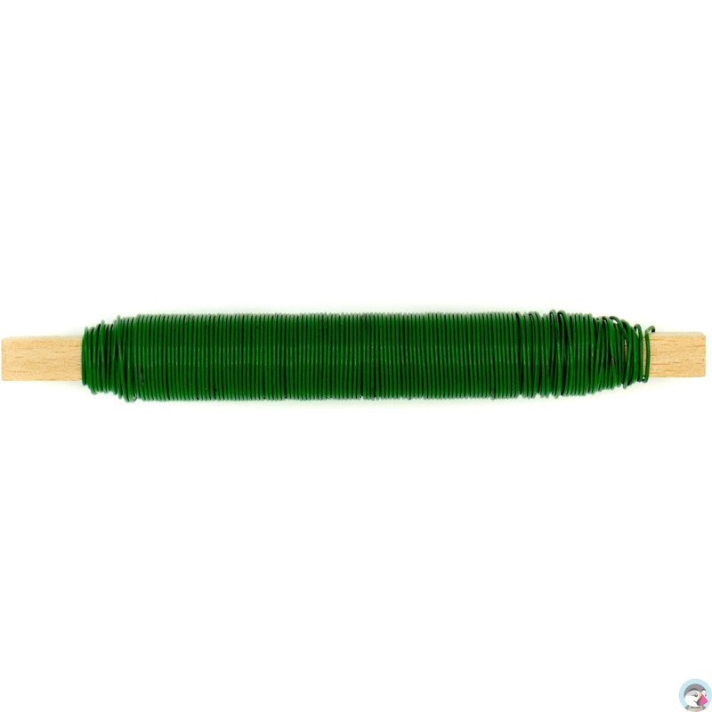 Drut florystyczny zielony 0,7 mm 100g DA-0010 ALIGA