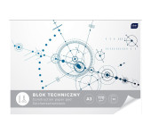 Blok techniczny A3 10k INTERDRUK
