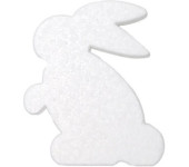 Królik styropianowy płaski 14cmx11cmx2cm opakowanie 6 sztuk BKP-9312 ALIGA