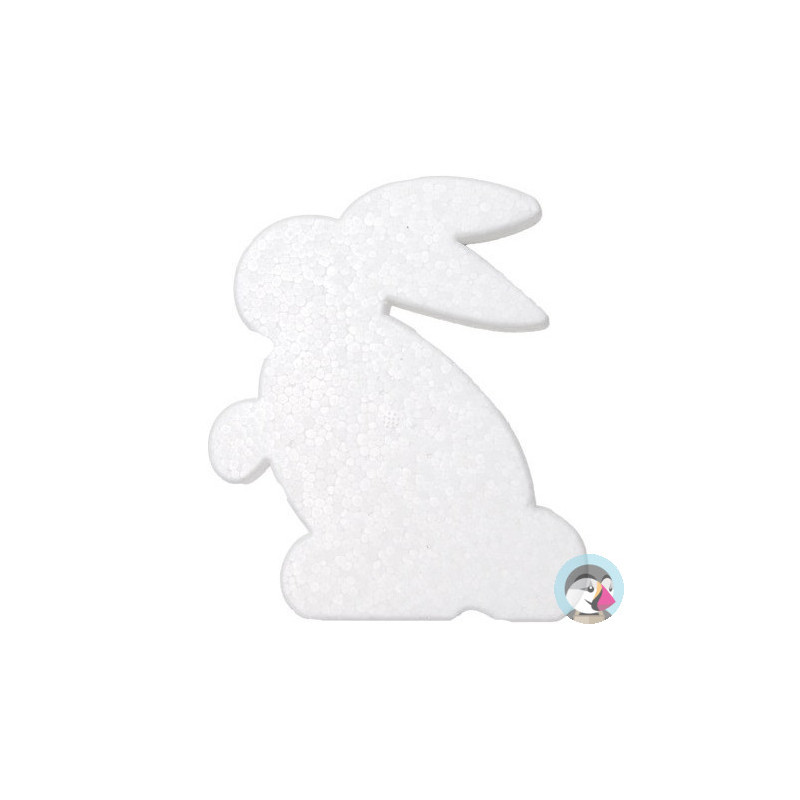 Królik styropianowy płaski 14cmx11cmx2cm opakowanie 6 sztuk BKP-9312 ALIGA