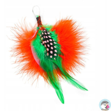 Piórka nakrapiane 11-13cm (3szt.) GR-FE017 FIORELLO 170-2621