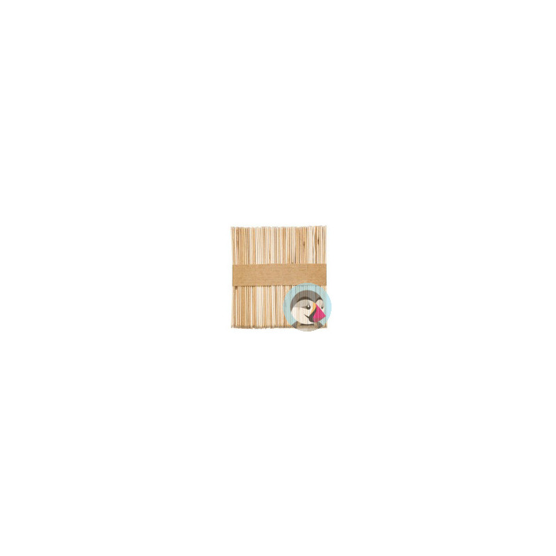 Patyczki kreatywne drewniane 114mm naturalne (50szt.) PN114 BREWIS
