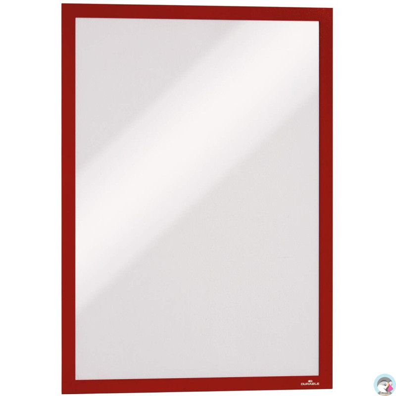 Ramka A3(2)samoprzylepna czerwona 487303 DURAFRAME DURABLE