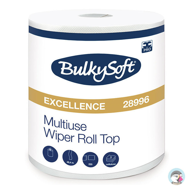 Czyściwo kuchenne BulkySoft Premium 3 warstwy 48,4m 28996