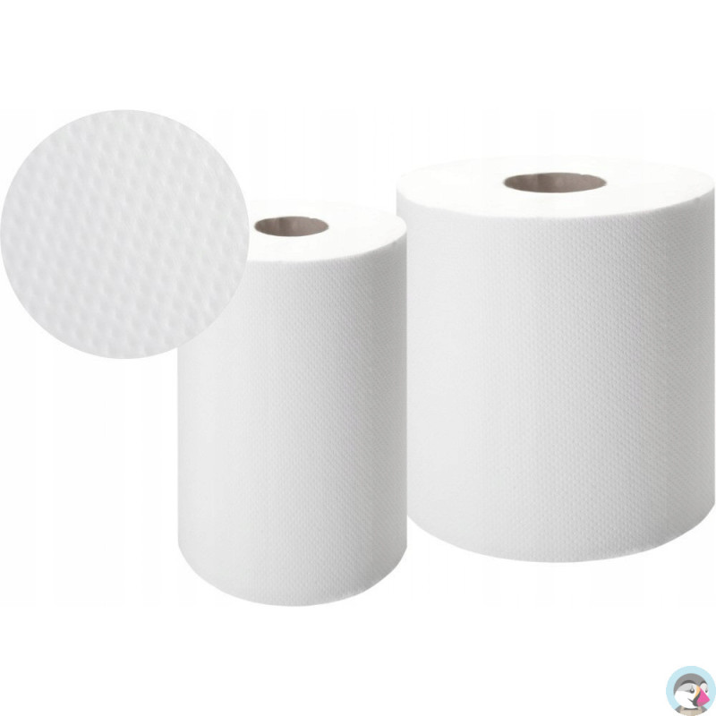 Ręcznik MIDI PREMIUM biały (6 sztuk) 100m/2w makulatura ELLIS ECOLINE 3063