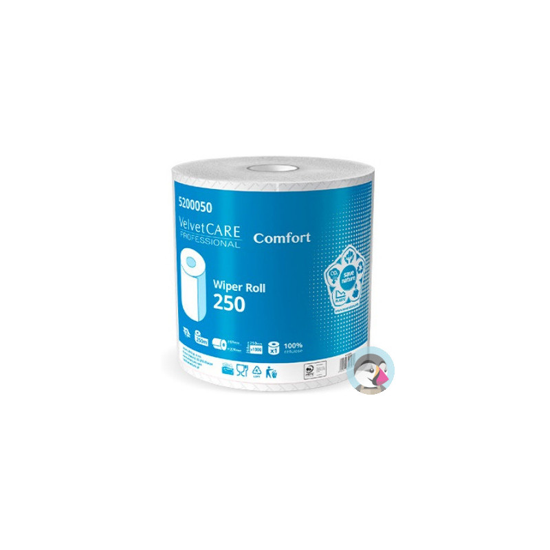 Czyściwo AFH VELVETCare białe 250m 2warstwy 100%celuloza 5220110/5200050