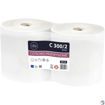 Czyściwo 290m 2warstwy 100%celuloza (2sztuki) ELLIS PROFESSIONAL 0918