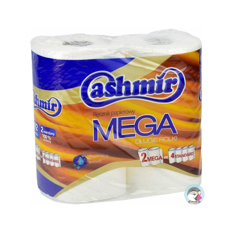 Ręcznik kuchenny CASHMIR MEGA (2 rolki) 2 warstwy 100% celuloza 225301
