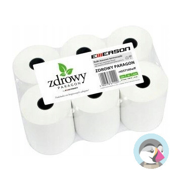 Rolki termiczne 57mmx6m (72szt) EMERSON rt05706wkff zdrowy paragon